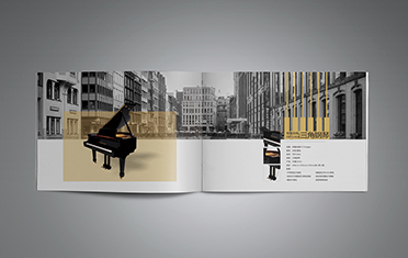 F.R.Trubgor钢琴产品画册设计